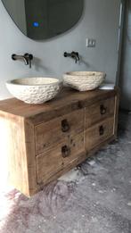 Badkamermeubels oud hout MAATWERK, Ophalen of Verzenden, Nieuw