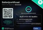 Audi E-tron 50 QUATTRO 71kWh SOH 90% PANO 22'' BLACKPACK NAP, Auto's, Automaat, 71 kWh, Zwart, Vierwielaandrijving