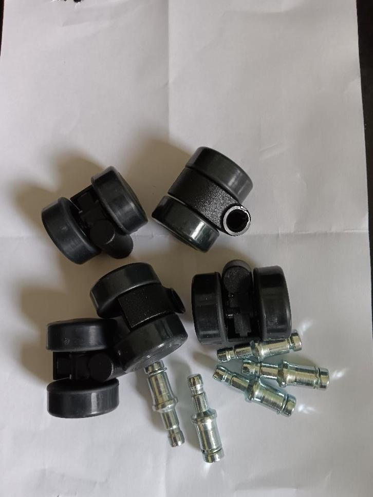 meubel zwenkwieltjes, premium, 36 mm. PU met stift, Doe-het-zelf en Verbouw, Zwenkwielen, Nieuw, Ophalen of Verzenden