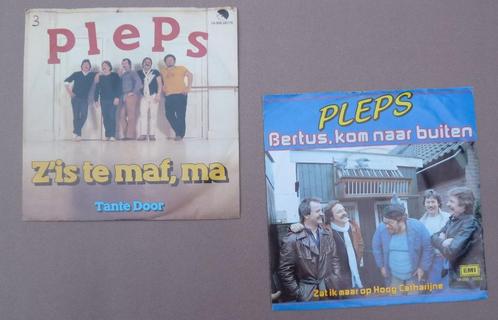 2x Singletjes 45 toeren van PLEPS uit Utrecht, Cd's en Dvd's, Vinyl Singles, Single, Nederlandstalig, 7 inch, Ophalen of Verzenden