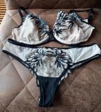 Chantelle-Shadows BH75F/90F+string maat 42-black/nude-NIEUW, Chantelle, Verzenden, Zwart, Setje