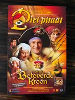 Piet Piraat en de betoverde kroon poster, Ophalen of Verzenden, A1 t/m A3, Rechthoekig Staand, Film en Tv