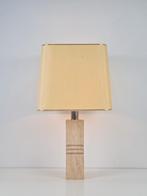 Japandi fratelli mannelli tafellamp travertijn Italië ´70, Huis en Inrichting, N, N, Overige materialen, Ophalen of Verzenden