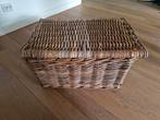Rieten Kist met Deksel, Huis en Inrichting, Woonaccessoires | Kisten, Ophalen, 50 tot 100 cm, Minder dan 50 cm, Minder dan 50 cm