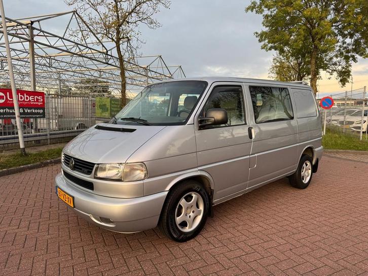 Volkswagen Transporter 2.5 TDI 292 DC, Auto's, Bestelauto's, Bedrijf, Te koop, Airconditioning, Cruise Control, Elektrische ramen
