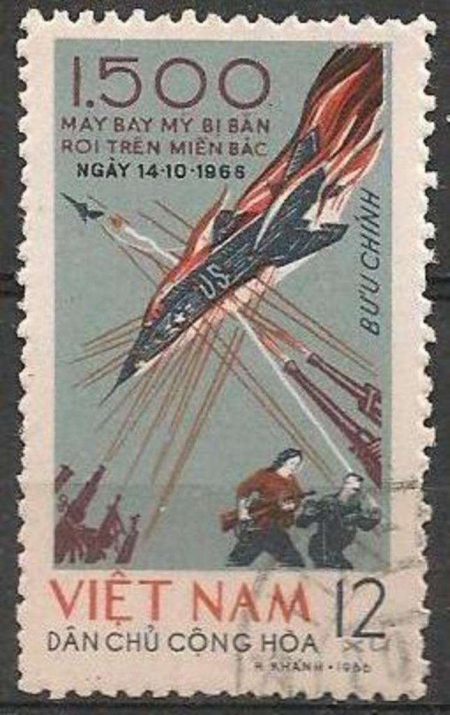 Vietnam no. 451 O. ADV. no.116 IJ., Postzegels en Munten, Postzegels | Azië, Gestempeld, Zuidoost-Azië, Ophalen of Verzenden