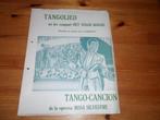 Tangolied - het wilde roosje - g. Albrecht - rosa silvestre, Gebruikt, Accordeon, Ophalen of Verzenden, Artiest of Componist
