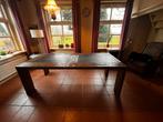 Ruime 8-10 persoons eettafel, Ophalen, 200 cm of meer, 50 tot 100 cm, Grenenhout