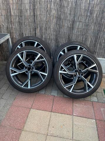 Audi Velgen 21 inch 255/40/21 Met Zomerbanden Pirelli beschikbaar voor biedingen