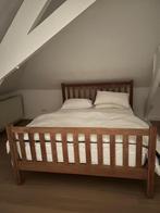 Heals of London bed  massief kersenhout shaker/quaker stijl, Ophalen, Overige kleuren, Tweepersoons, Zo goed als nieuw