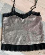 Prachtige top Guess maat XS, Zwart, Ophalen of Verzenden, Zo goed als nieuw, Zonder mouw