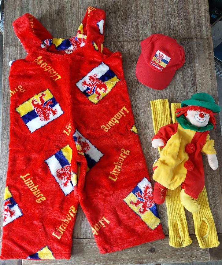 kinder verkleedpakje "Limburg" maat 140 van Karnevalswierts, Kinderen en Baby's, Carnavalskleding en Verkleedspullen, Zo goed als nieuw