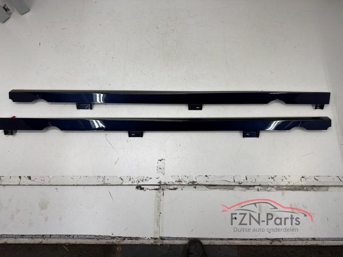 VW Golf 7 R R-Line Sideskirt set links rechts blauw, Auto-onderdelen, Carrosserie en Plaatwerk, Gebruikt, Ophalen