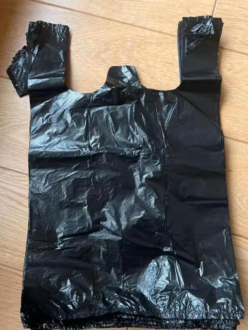 Stevige zwarte tasjes 100Pcs, Diversen, Rommelmarktspullen, Nieuw, Ophalen of Verzenden