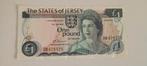 oud bankbiljet One pound THE STATE of JERSEY, Ophalen of Verzenden, Overige landen