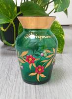 Vintage ER Wi Echt gold vase, Antiek en Kunst, Antiek | Glas en Kristal, Ophalen of Verzenden
