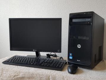 Superkoopje i5 HP PC LCD en SSD & 500 gb hdd W11 Lcd 22 Inch beschikbaar voor biedingen