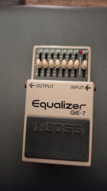 Boss Equalizer GE-7 pedaal beschikbaar voor biedingen