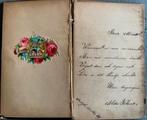 oud antiek Poesiealbum 1888 Poezie album amicorum, Ophalen of Verzenden
