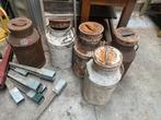 Oude Melkbussen - Decoratief Brocante Objecten, Ophalen