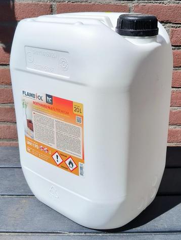 20 L Flambiol Bio-Ethanol 96,6% - Vanaf € 2,35 per liter beschikbaar voor biedingen