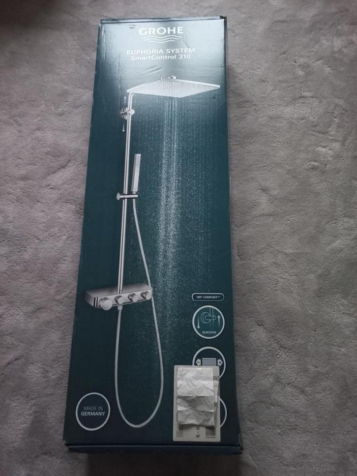 Luxe Regendouche NIEUW, Doe-het-zelf en Verbouw, Sanitair, Nieuw, Douche, Chroom, Ophalen of Verzenden