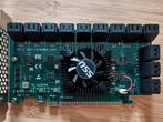 Riser 24 Port Sata Pci Express X16 Controller card, Ophalen of Verzenden, Zo goed als nieuw