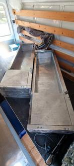 3x KBS VRX professionele saladiere opzet koelvitrine rvs, Zonder vriesvak, 200 liter of meer, 60 cm of meer, 160 cm of meer