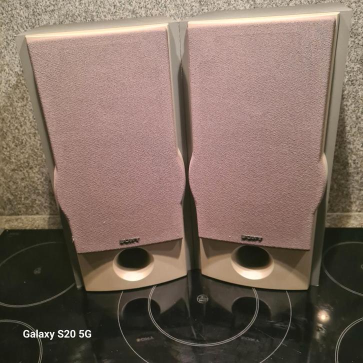 Sony SS-EX77 Speakers - Set van 2, Audio, Tv en Foto, Luidsprekers, Gebruikt, Front, Rear of Stereo speakers, 60 tot 120 watt