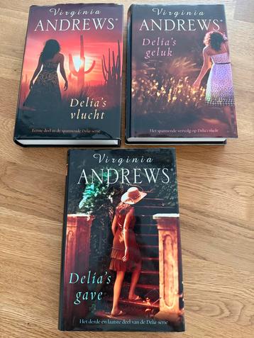 Virginia Andrews - Delia Serie (3 Boeken) beschikbaar voor biedingen