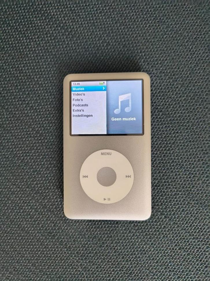 Apple iPod 120GB model A1238, Audio, Tv en Foto, Mp3-spelers | Apple iPod, Zo goed als nieuw, Classic, 40 GB en meer, Zilver, Ophalen