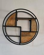 Mangohouten wanddeco Diam 76x20, Ophalen, Zo goed als nieuw