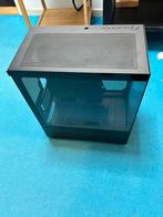Pc case met glas + 3 rgb fans, Ophalen of Verzenden, Nieuw, Geperforeerd, Geperforeerd