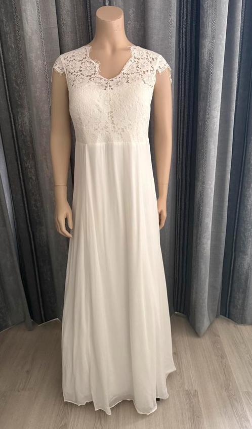 Trouwjurk bruidsjurk nieuw met kaartje maat L, Kleding | Dames, Trouwkleding en Trouwaccessoires, Nieuw, Trouwjurk, Wit, Verzenden