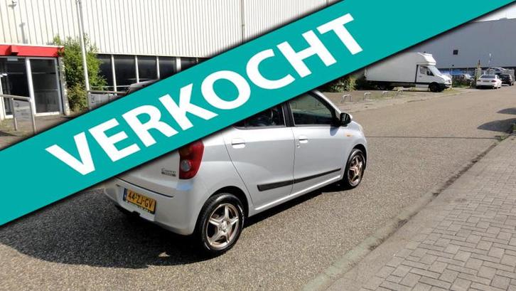 Daihatsu Cuore 1.0 Premium BJ 2008 NAP Airco Apk 14/08/2026, Auto's, Daihatsu, Bedrijf, Te koop, Cuore, ABS, Airbags, Airconditioning