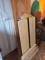 Massief houten planken, Doe-het-zelf en Verbouw, Hout en Planken, Ophalen, Gebruikt, 25 tot 50 mm, Plank