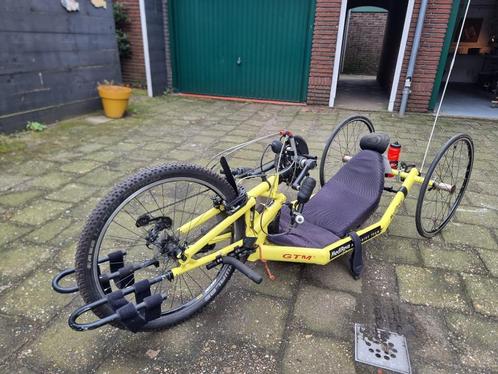 GTM Handbike - handcycle te koop / huur (offroad en regular), Diversen, Rolstoelen, Gebruikt, Handbewogen rolstoel, Ophalen