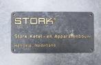Bronzen plaat Stork Hengelo, Ophalen of Verzenden, Gebruikt, Reclamebord