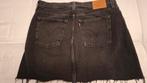 Levi's spijkerrokje Zwart, nieuwstaat, maat 29, Zwart, Ophalen of Verzenden, Zo goed als nieuw, Maat 36 (S)