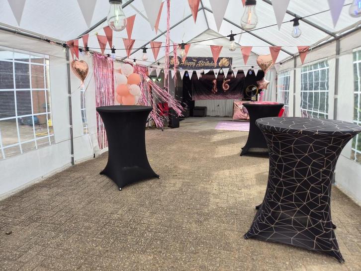 Partytent 5x5 te huur, Hobby en Vrije tijd, Feestartikelen | Verhuur, Ophalen
