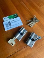2x Xtreme Security cilinder van AXA, Ophalen of Verzenden, Zo goed als nieuw, Rvs, Slot