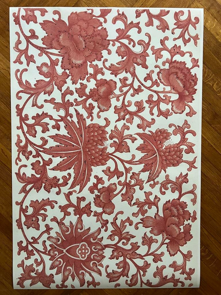 Owen Jones - Chinese Ornament Poster, Antiek en Kunst, Ophalen of Verzenden