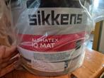 NIEUW! sikkens alphatex IQ MAT RAL 9010 - 5 liter, Wit, Nieuw, Ophalen of Verzenden, Verf