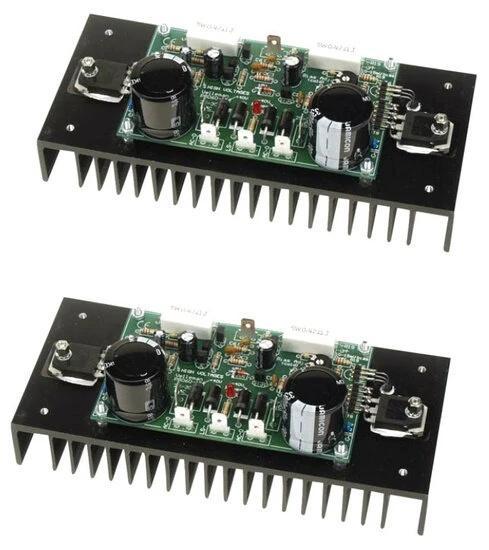 2x Velleman VM100 Mono Versterkers 200 Watt (NIEUW), Audio, Tv en Foto, Versterkers en Receivers, Nieuw, Stereo, 120 watt of meer