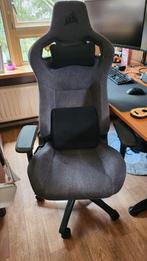 Corsaie bureaustoel T3, Huis en Inrichting, Bureaustoelen, Gaming bureaustoel, Ophalen of Verzenden, Zo goed als nieuw, Grijs