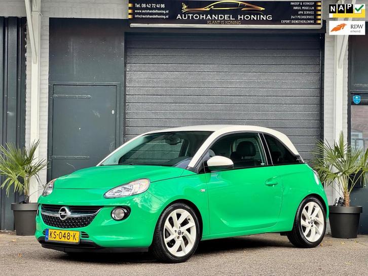 Opel ADAM 1.0 Turbo Unlimited|navi/stuurverw/stoelverw/leder, Auto's, Opel, Bedrijf, Te koop, ADAM, ABS, Airbags, Airconditioning