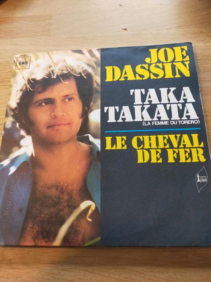 Joe Dassin , taka takata, Cd's en Dvd's, Vinyl Singles, Zo goed als nieuw, Pop, Ophalen of Verzenden