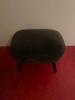 Groene Voetenbank / Poef, Minder dan 50 cm, Gebruikt, Ophalen of Verzenden, Stof