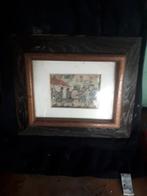 Anton Pieck, ingelijste reliefafbeelding, mooi, Antiek en Kunst, Ophalen