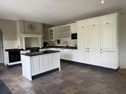 Keuken Siematic nagemaakt, eikenhout in witte kleur, Huis en Inrichting, Keuken | Complete keukens, Gebruikt, Hoekkeuken, Wit